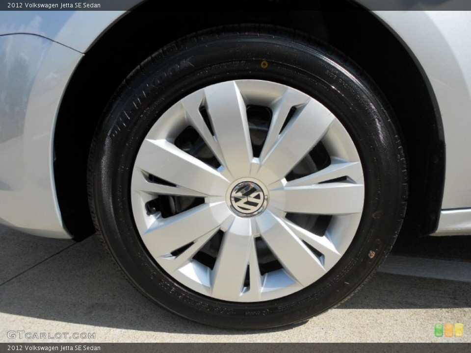 2012 Volkswagen Jetta SE Sedan Wheel and Tire Photo #52949406