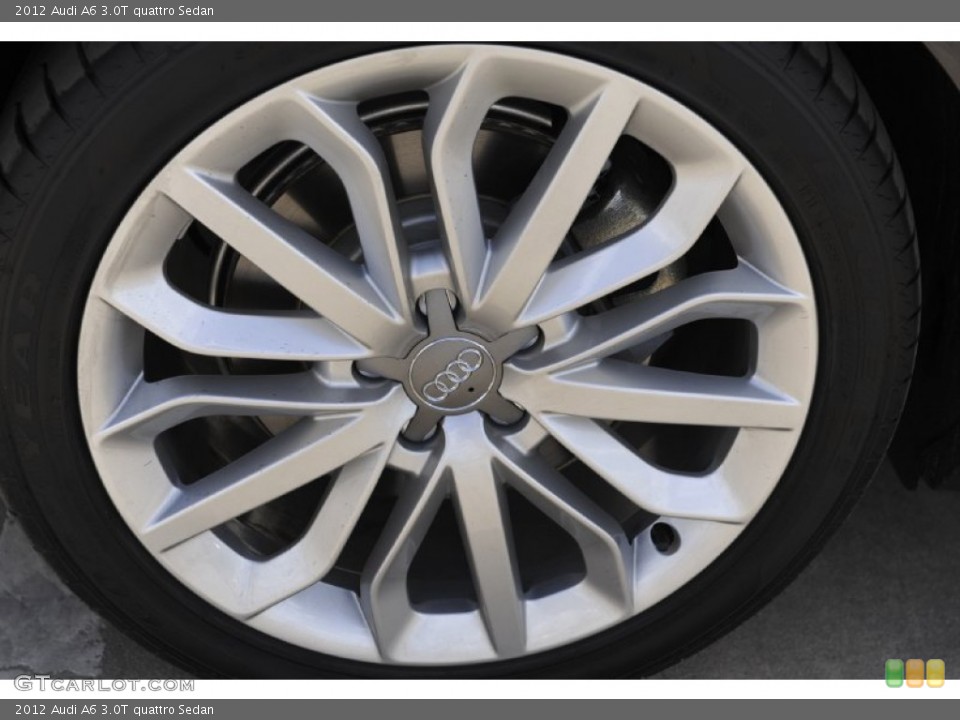 2012 Audi A6 3.0T quattro Sedan Wheel and Tire Photo #52949925