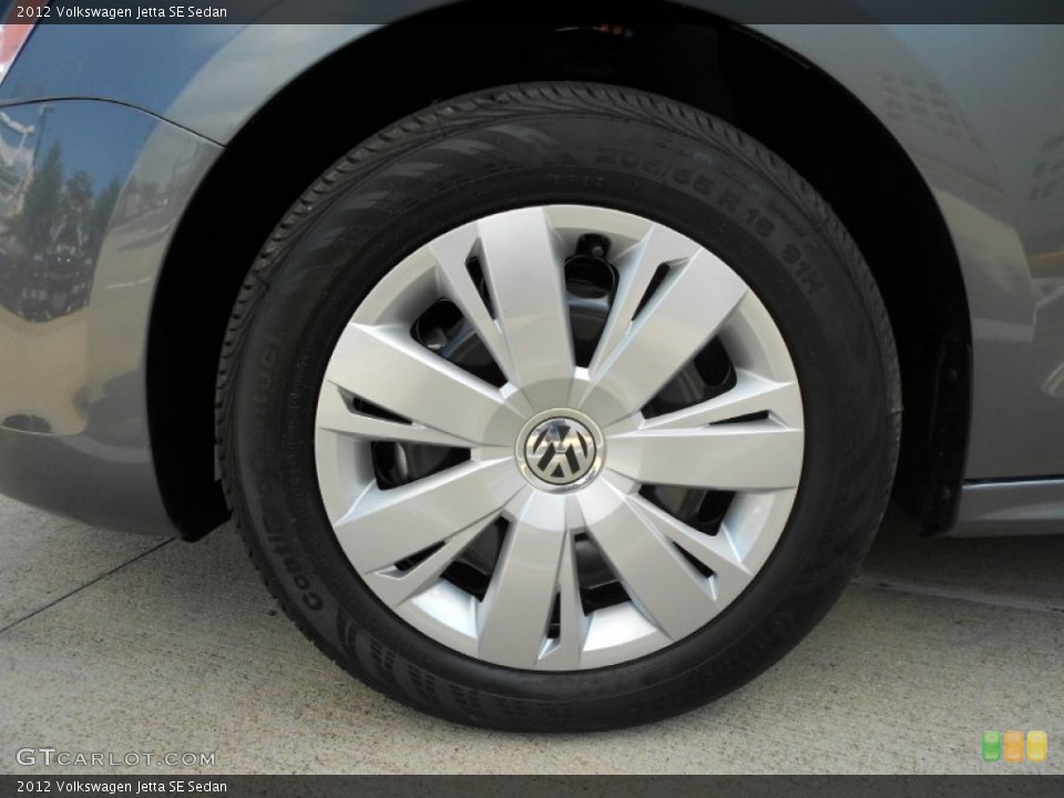 2012 Volkswagen Jetta SE Sedan Wheel and Tire Photo #52950495