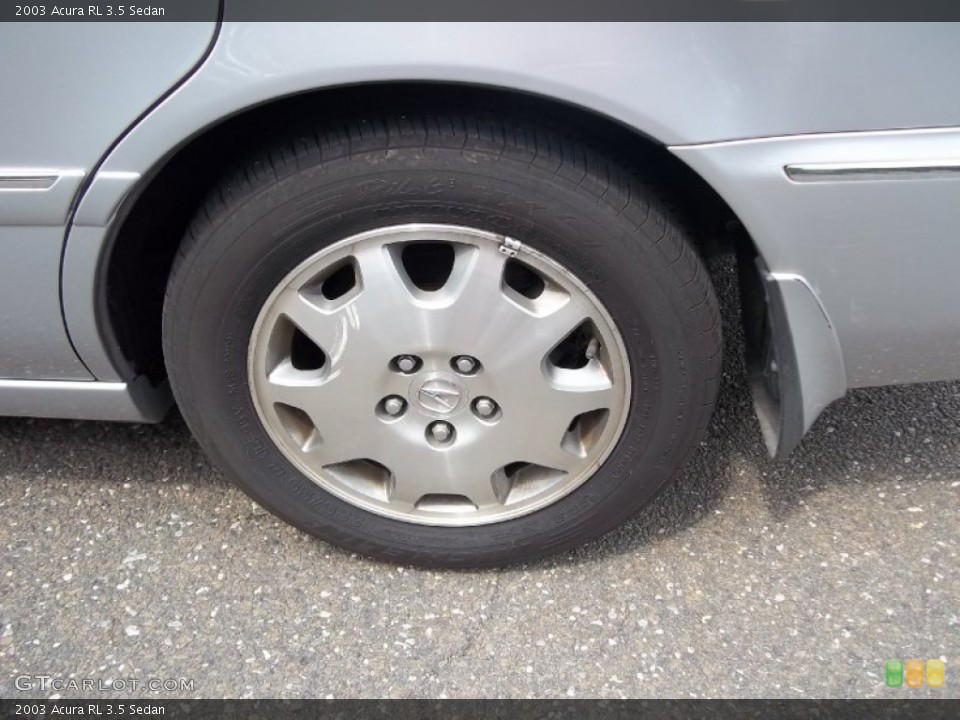 2003 Acura RL 3.5 Sedan Wheel and Tire Photo #52954455