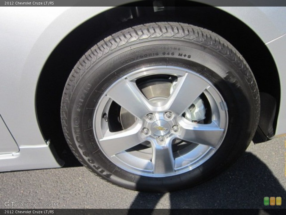 2012 Chevrolet Cruze LT/RS Wheel and Tire Photo #52961607