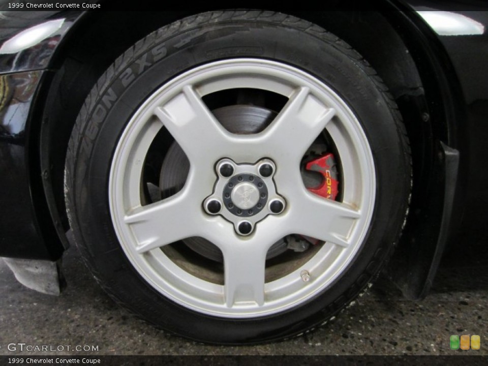 1999 Chevrolet Corvette Coupe Wheel and Tire Photo #52961922