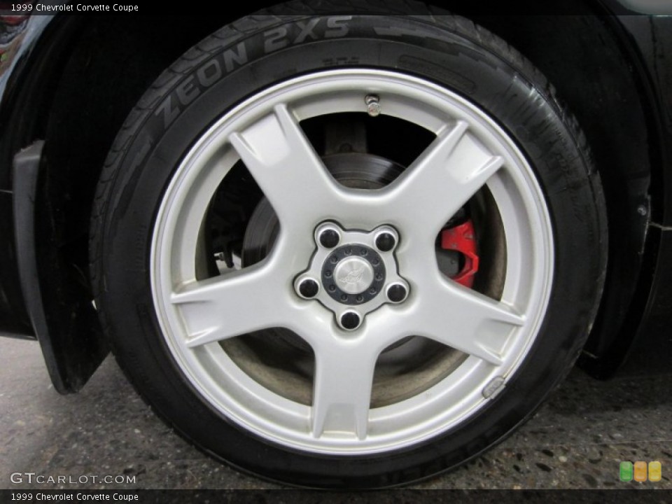 1999 Chevrolet Corvette Coupe Wheel and Tire Photo #52962036