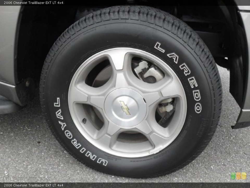 2006 Chevrolet TrailBlazer EXT LT 4x4 Wheel and Tire Photo #52965075