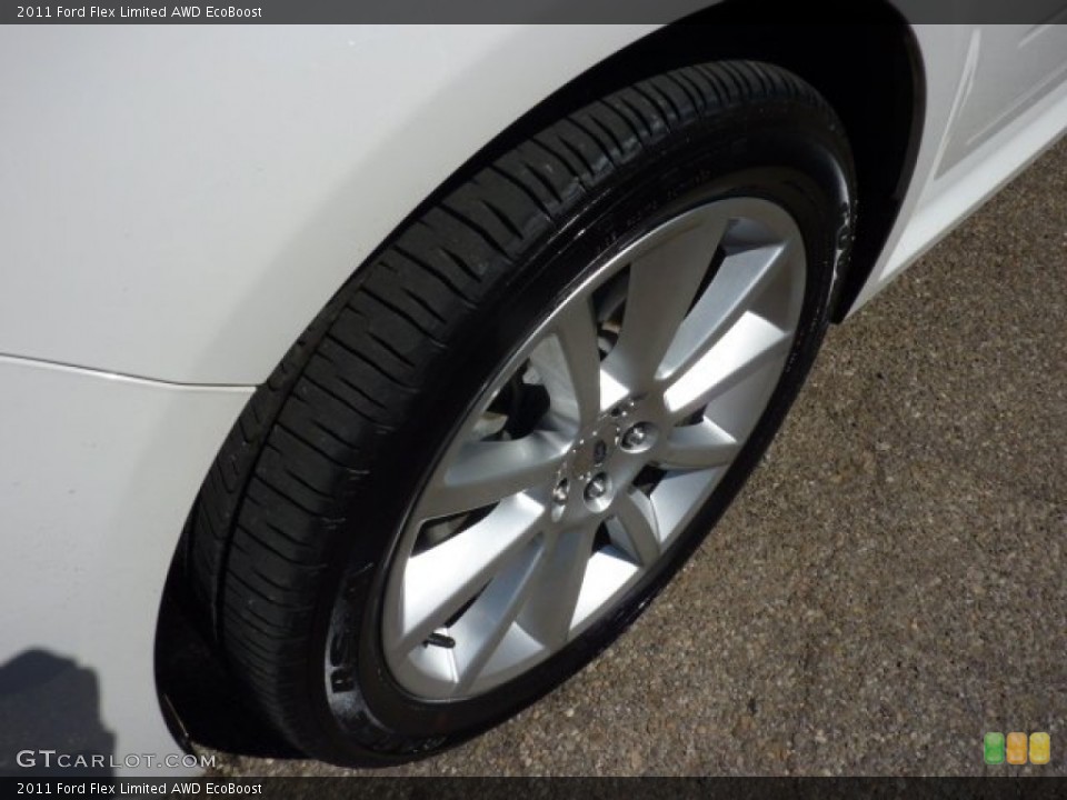 2011 Ford Flex Limited AWD EcoBoost Wheel and Tire Photo #52968259