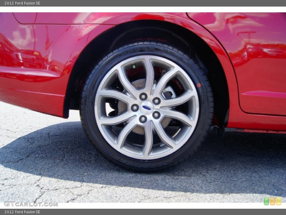 2012 Ford Fusion SE Wheel and Tire Photo #52972339