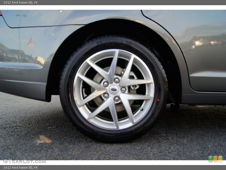 2012 Ford Fusion SEL V6 Wheel and Tire Photo #52973266