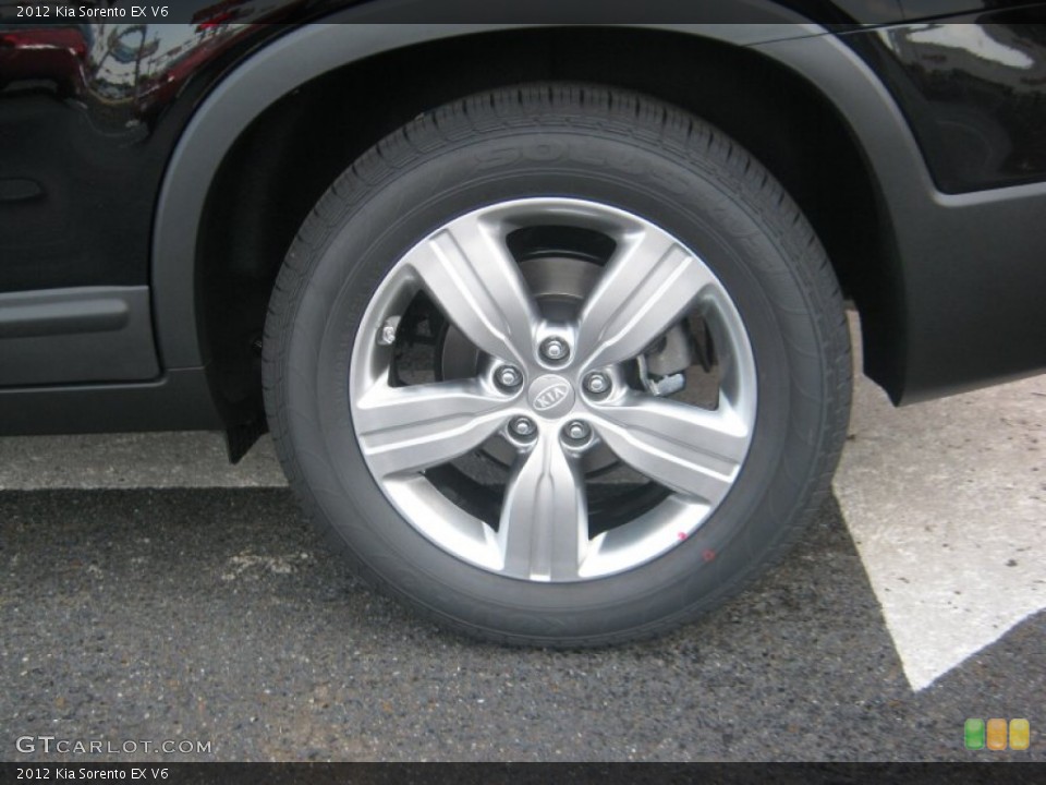 2012 Kia Sorento EX V6 Wheel and Tire Photo #52976815