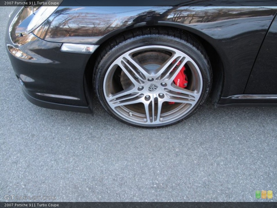 2007 Porsche 911 Turbo Coupe Wheel and Tire Photo #52984147