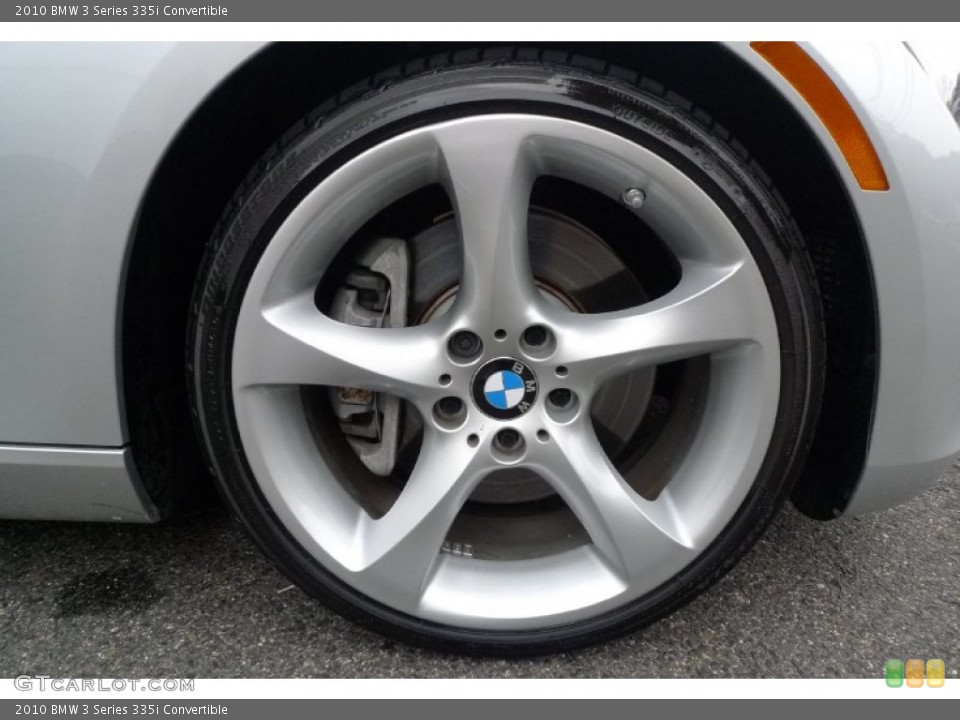 2010 BMW 3 Series 335i Convertible Wheel and Tire Photo #52984477