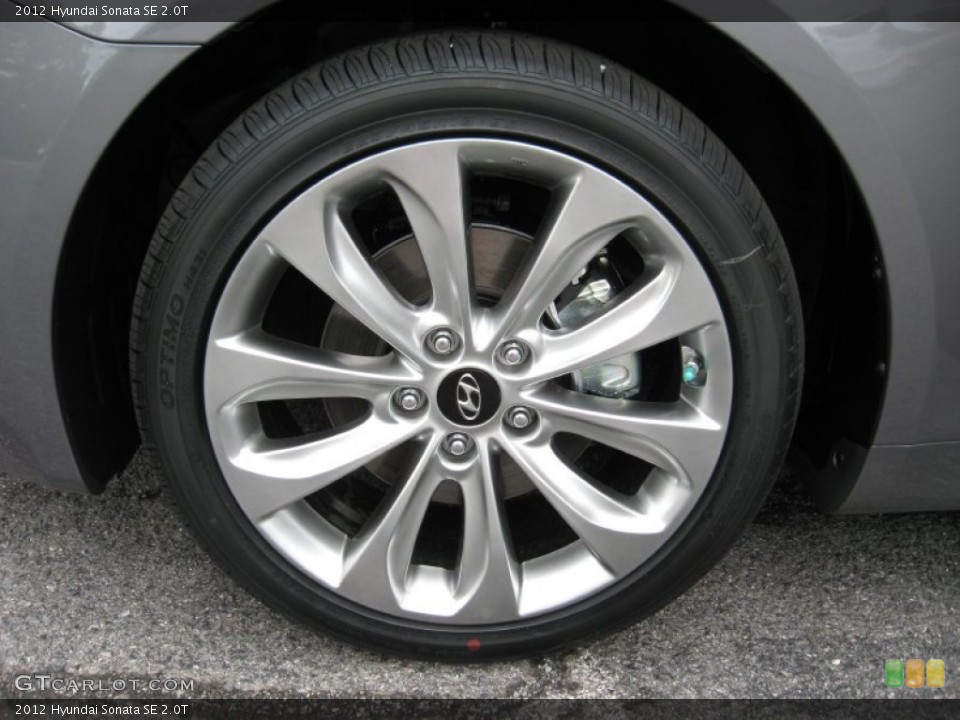 2012 Hyundai Sonata SE 2.0T Wheel and Tire Photo #52986127