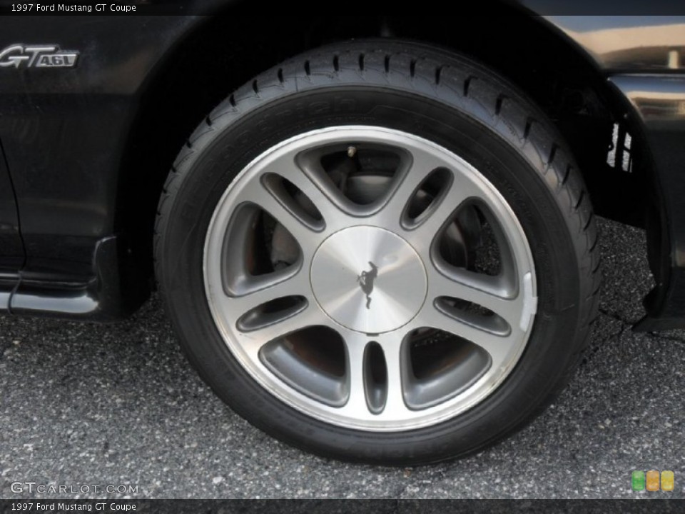 1997 Ford Mustang GT Coupe Wheel and Tire Photo #52989340