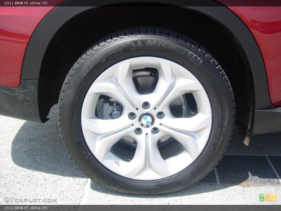 2011 BMW X5 xDrive 35i Wheel and Tire Photo #52999453