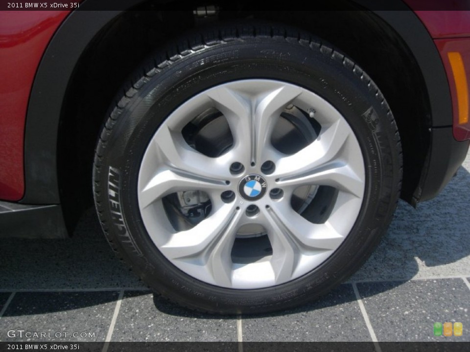 2011 BMW X5 xDrive 35i Wheel and Tire Photo #52999468