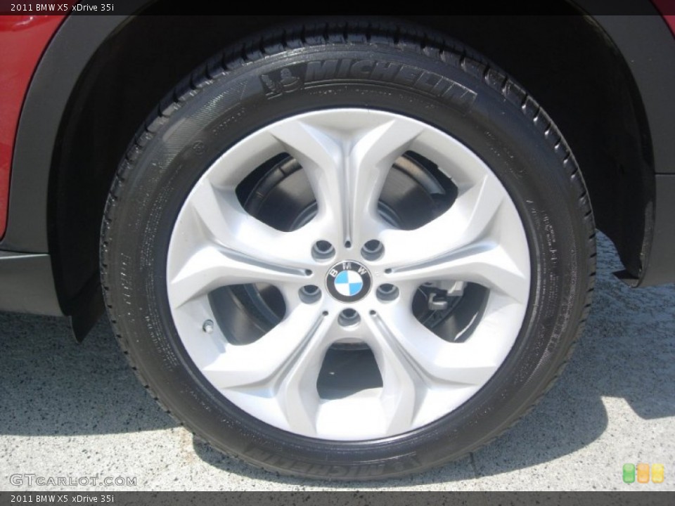 2011 BMW X5 xDrive 35i Wheel and Tire Photo #52999480