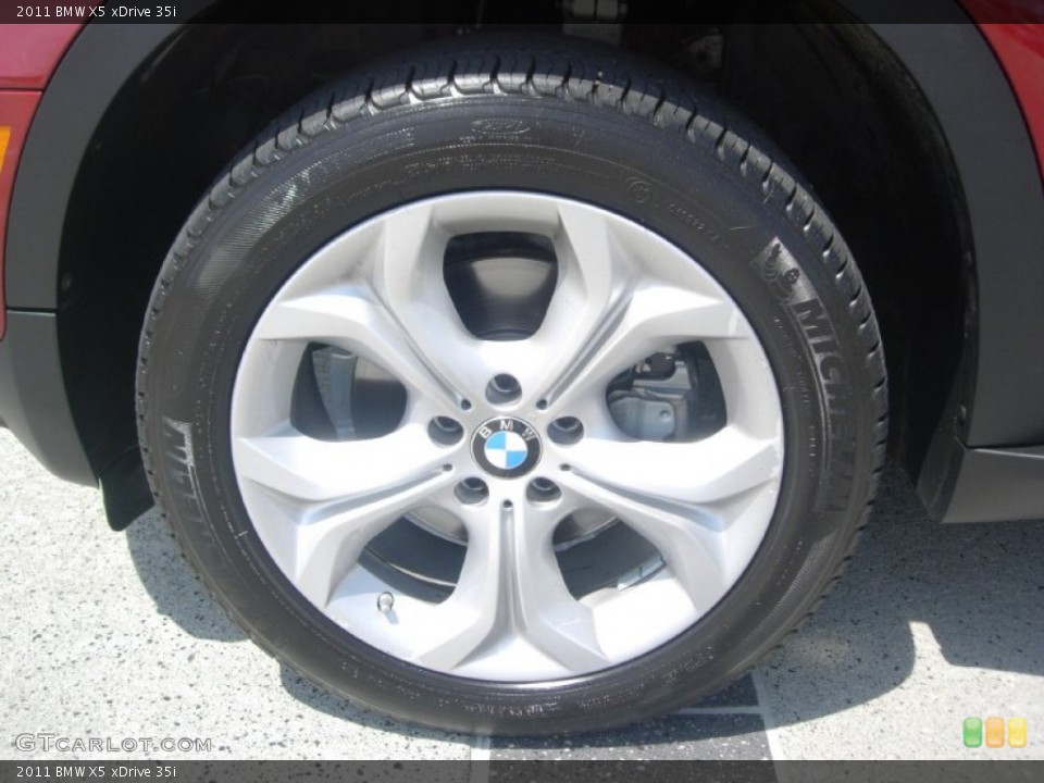 2011 BMW X5 xDrive 35i Wheel and Tire Photo #52999495