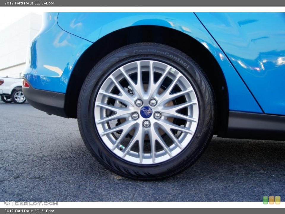 2012 Ford Focus SEL 5-Door Wheel and Tire Photo #53000434