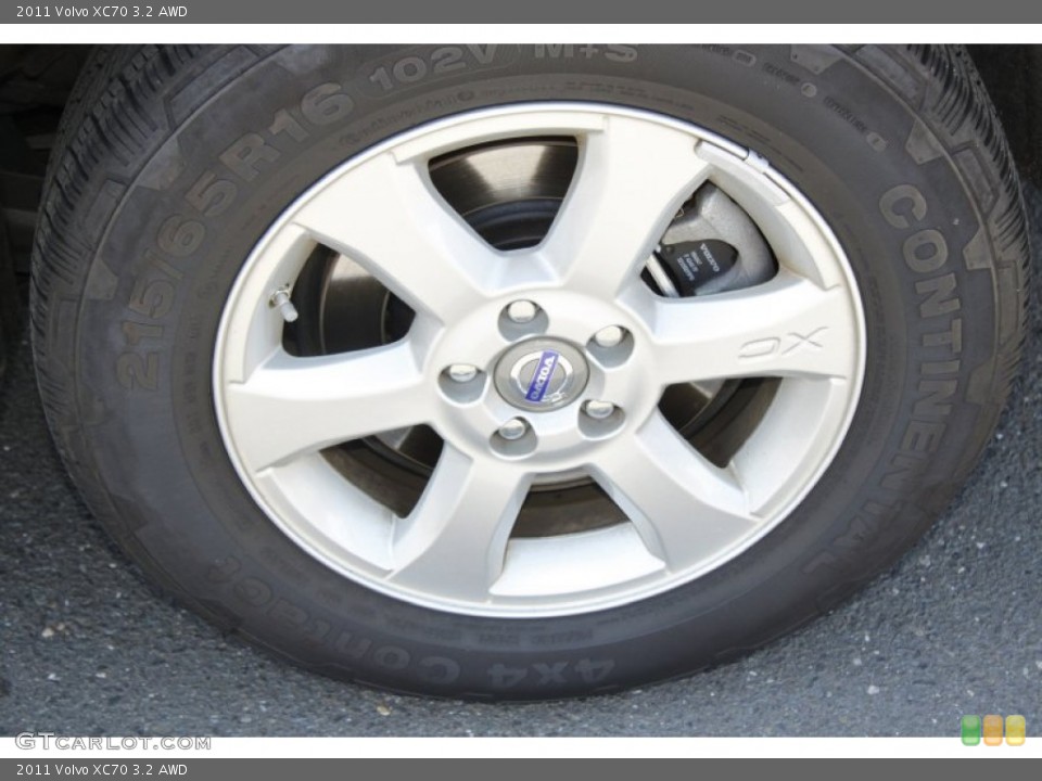 2011 Volvo XC70 3.2 AWD Wheel and Tire Photo #53001295