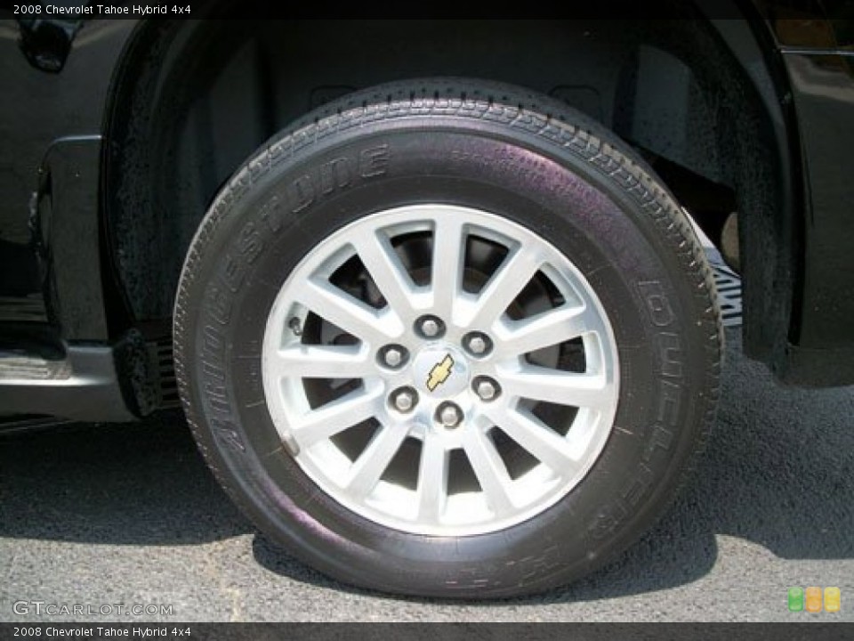 2008 Chevrolet Tahoe Hybrid 4x4 Wheel and Tire Photo #53001523