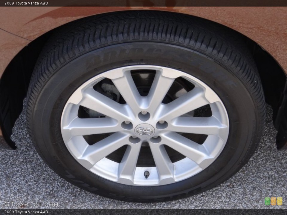 2009 Toyota Venza Wheels and Tires