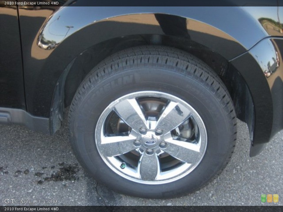 2010 Ford Escape Limited 4WD Wheel and Tire Photo #53003437
