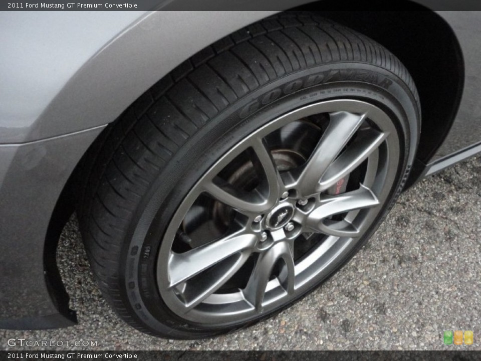 2011 Ford Mustang GT Premium Convertible Wheel and Tire Photo #53012111