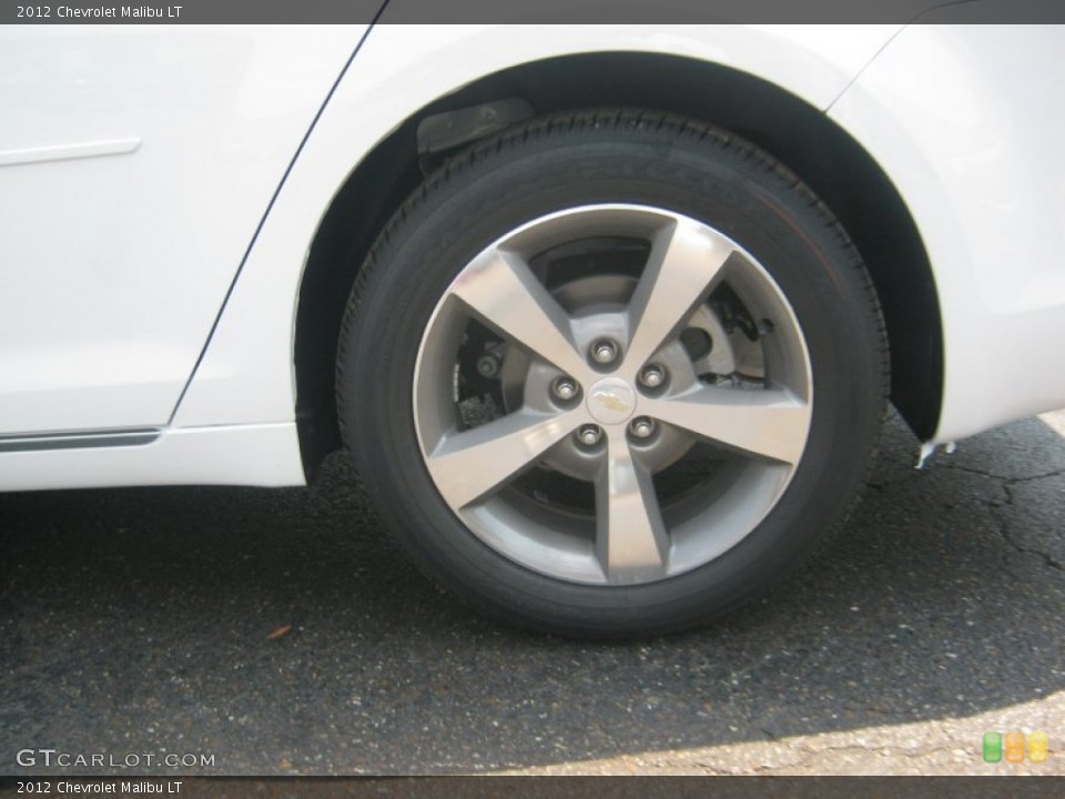 2012 Chevrolet Malibu LT Wheel and Tire Photo #53012393