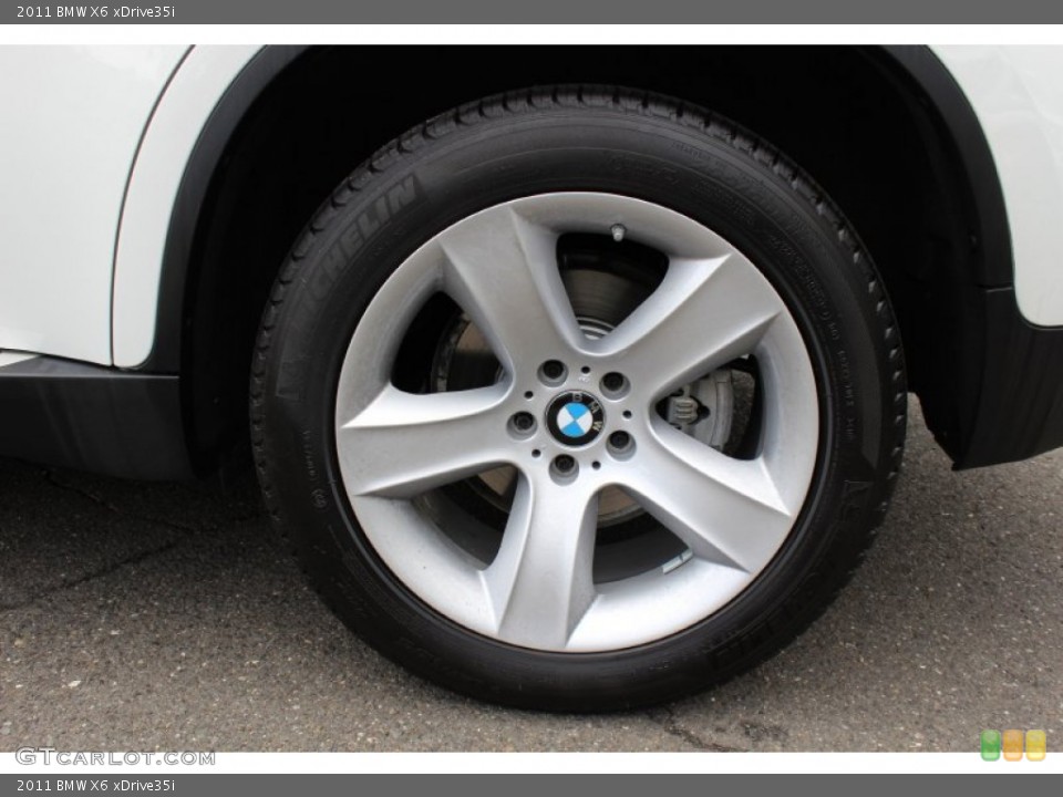 2011 BMW X6 xDrive35i Wheel and Tire Photo #53023043