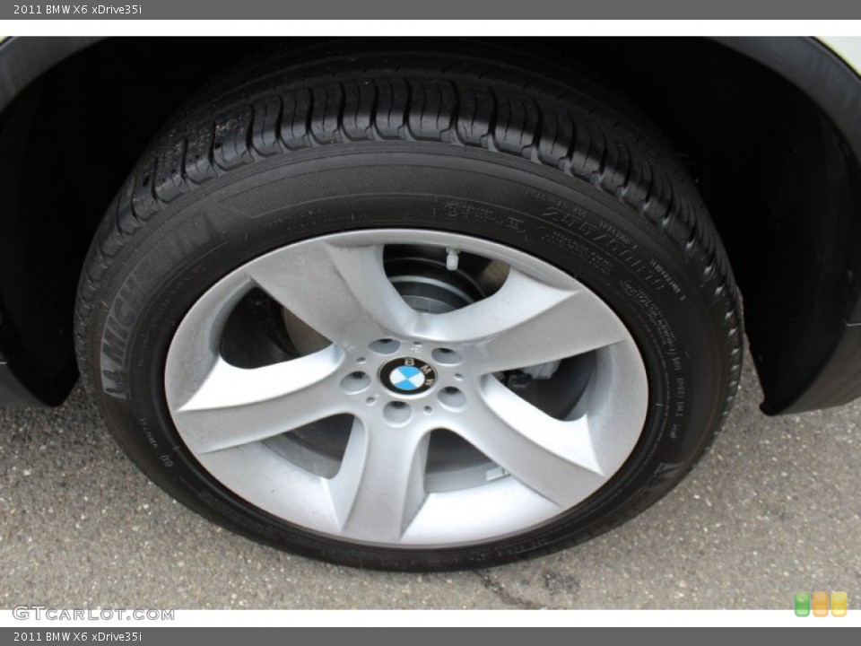 2011 BMW X6 xDrive35i Wheel and Tire Photo #53023058