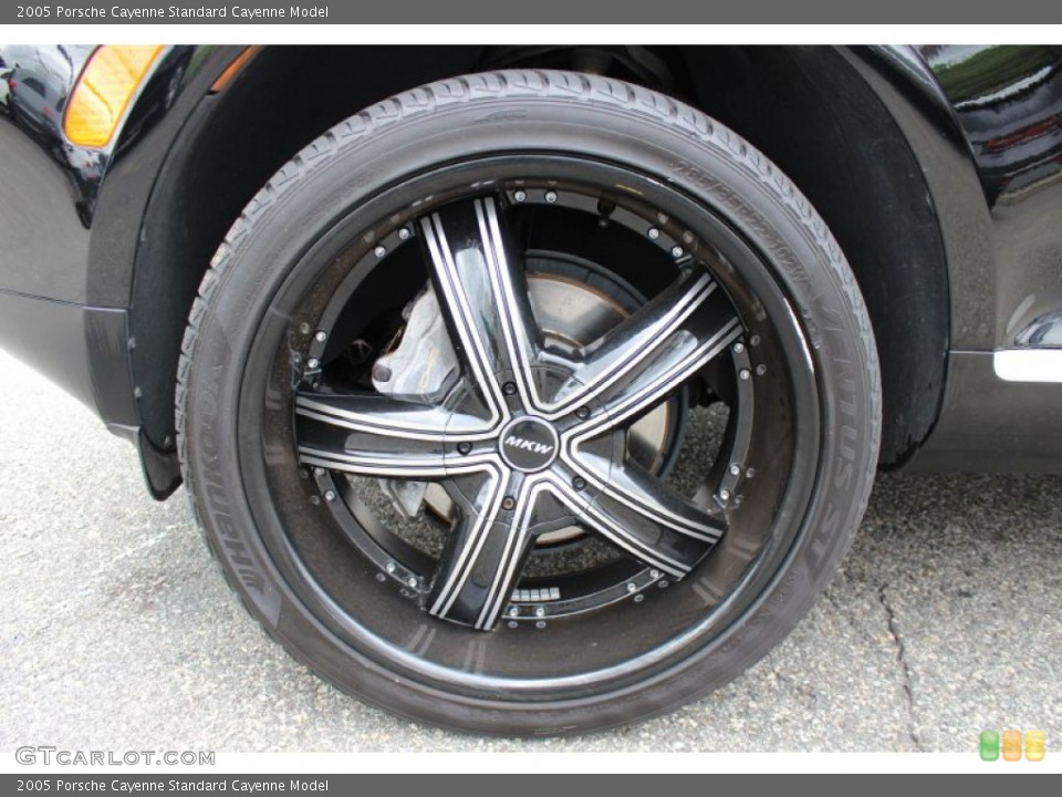 2005 Porsche Cayenne Custom Wheel and Tire Photo #53024063