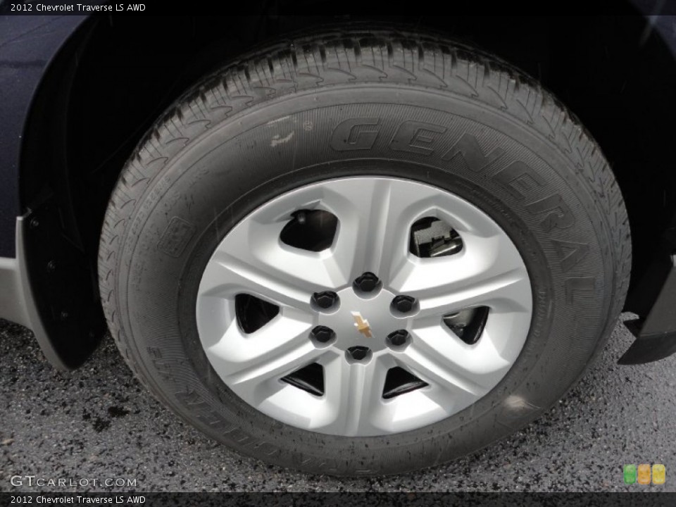 2012 Chevrolet Traverse LS AWD Wheel and Tire Photo #53026157