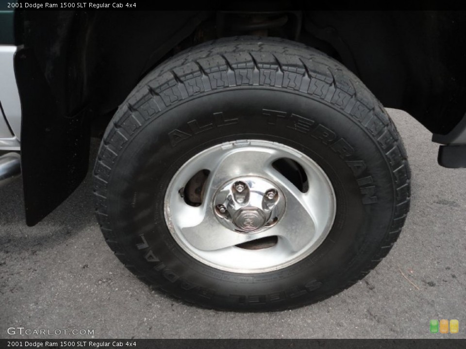 2001 Dodge Ram 1500 SLT Regular Cab 4x4 Wheel and Tire Photo #53026649