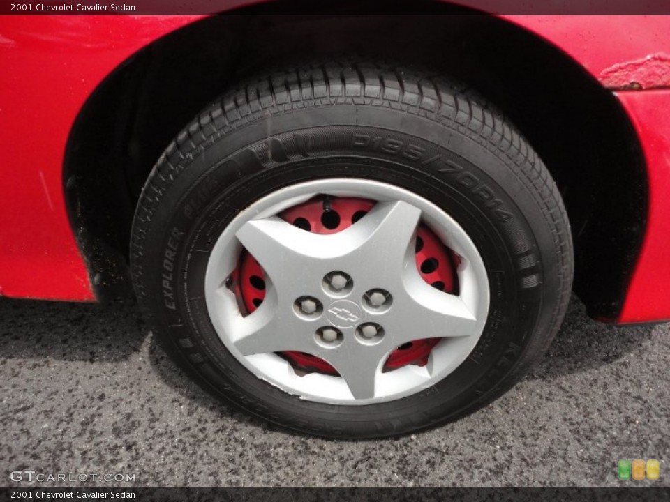 2001 Chevrolet Cavalier Sedan Wheel and Tire Photo #53027534