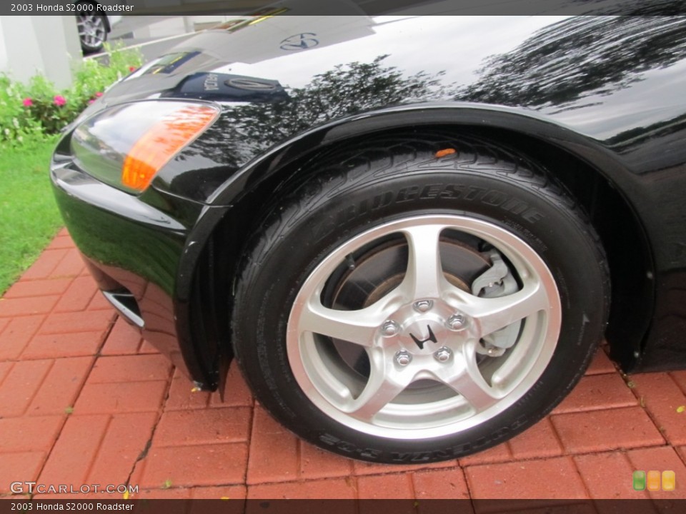 2003 Honda S2000 Roadster Wheel and Tire Photo #53029757