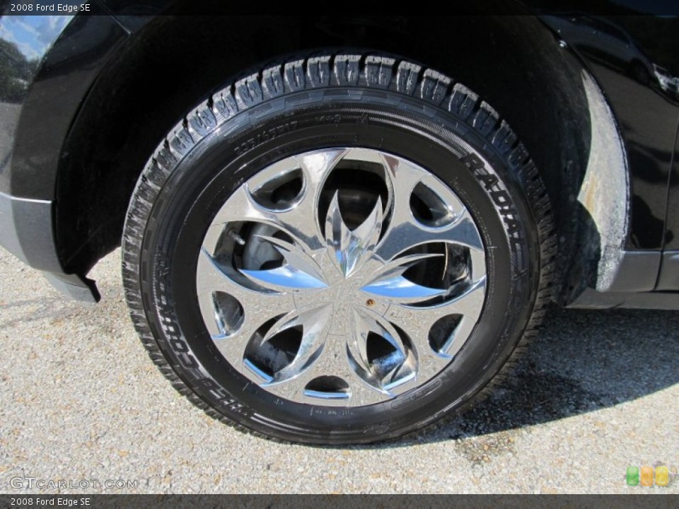 2008 Ford Edge Custom Wheel and Tire Photo #53031653