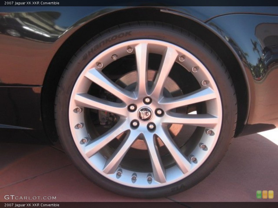 2007 Jaguar XK XKR Convertible Wheel and Tire Photo #53032097