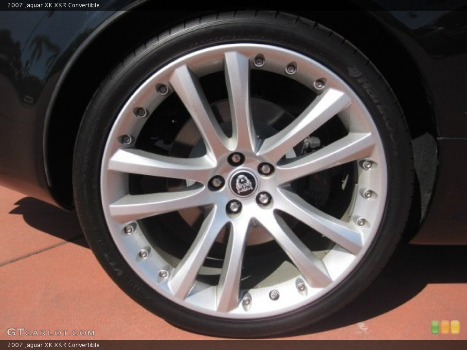 2007 Jaguar XK XKR Convertible Wheel and Tire Photo #53032103