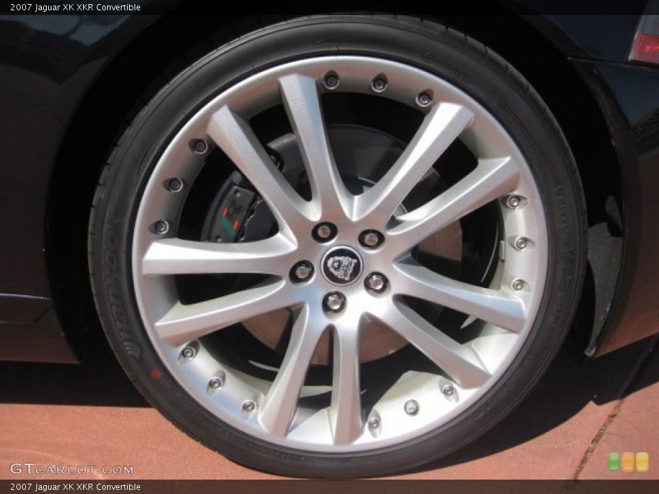 2007 Jaguar XK XKR Convertible Wheel and Tire Photo #53032112
