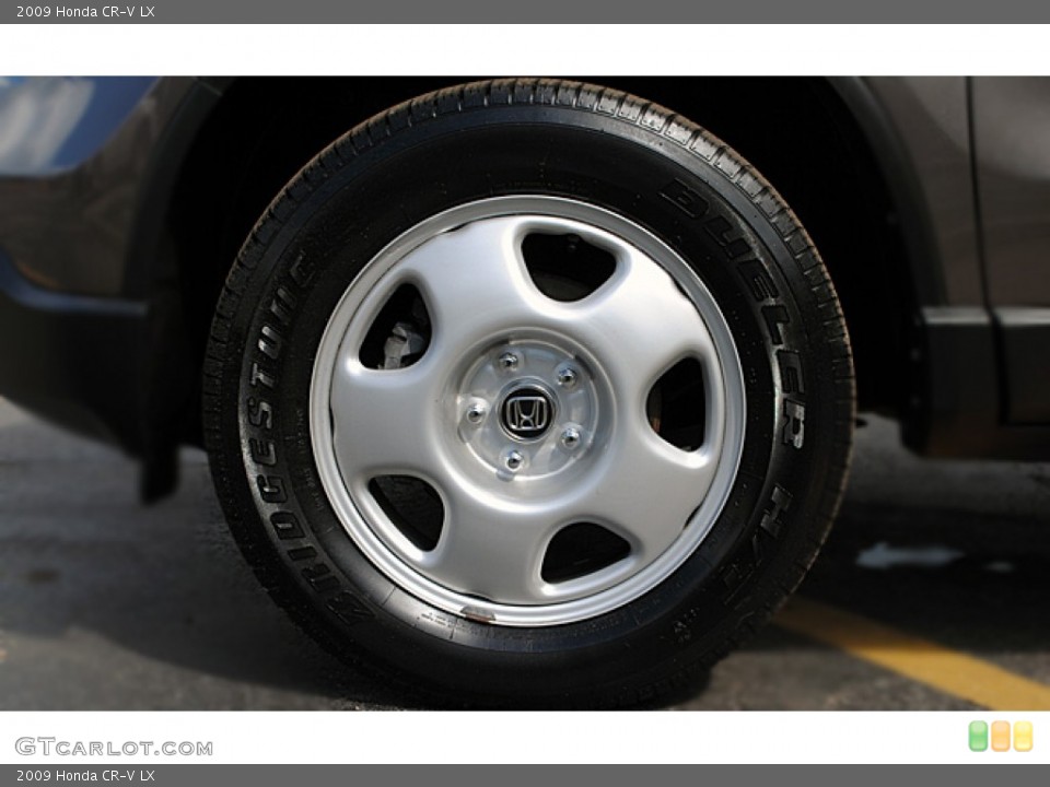 2009 Honda CR-V LX Wheel and Tire Photo #53036429