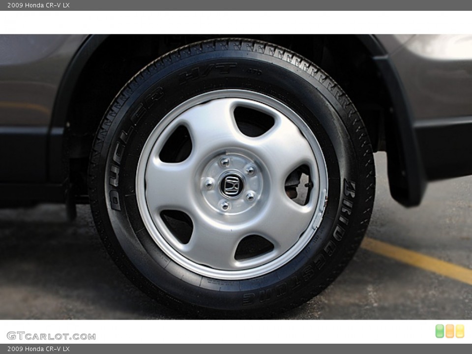 2009 Honda CR-V LX Wheel and Tire Photo #53036447