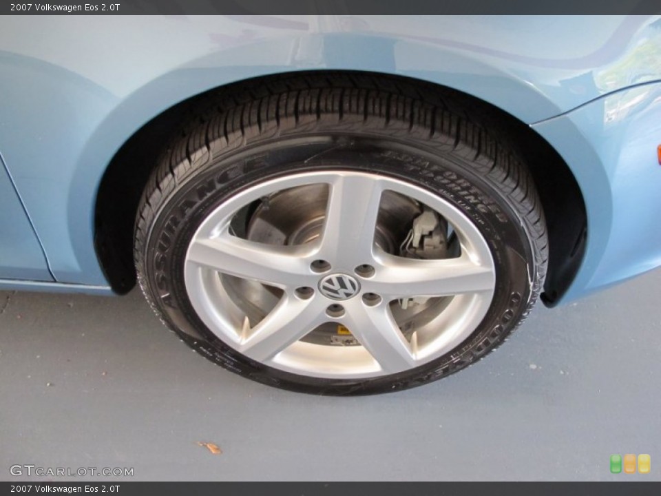 2007 Volkswagen Eos 2.0T Wheel and Tire Photo #53042381