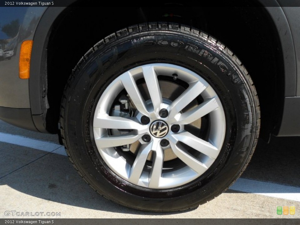 2012 Volkswagen Tiguan S Wheel and Tire Photo #53046596
