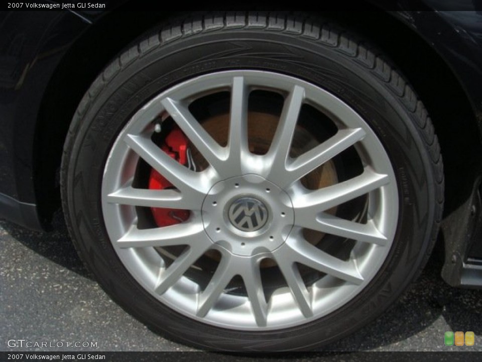 2007 Volkswagen Jetta GLI Sedan Wheel and Tire Photo #53049971