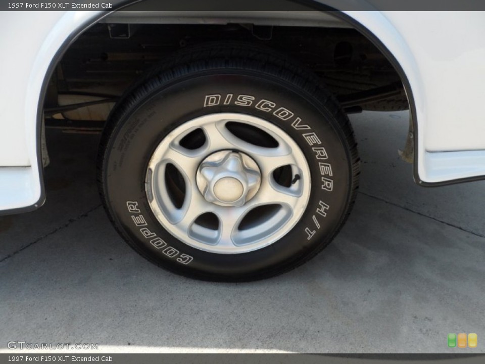 1997 Ford F150 XLT Extended Cab Wheel and Tire Photo #53053292