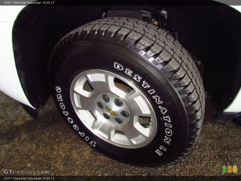 2007 Chevrolet Suburban 1500 LT Wheel and Tire Photo #53055095