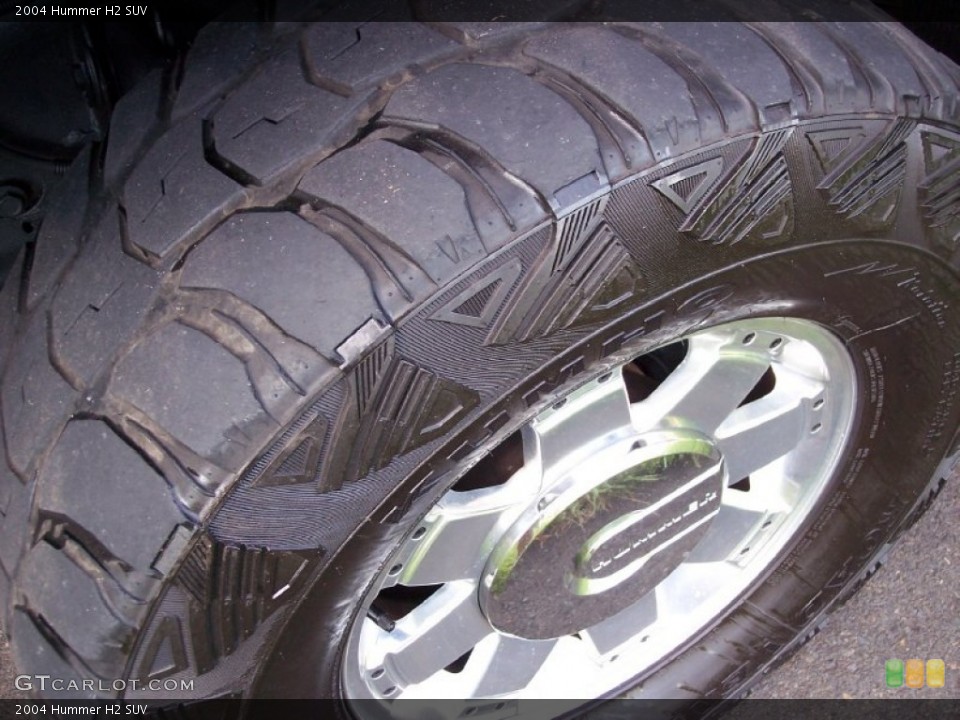 2004 Hummer H2 SUV Wheel and Tire Photo #53059766
