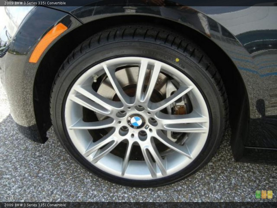 2009 BMW 3 Series 335i Convertible Wheel and Tire Photo #53059862