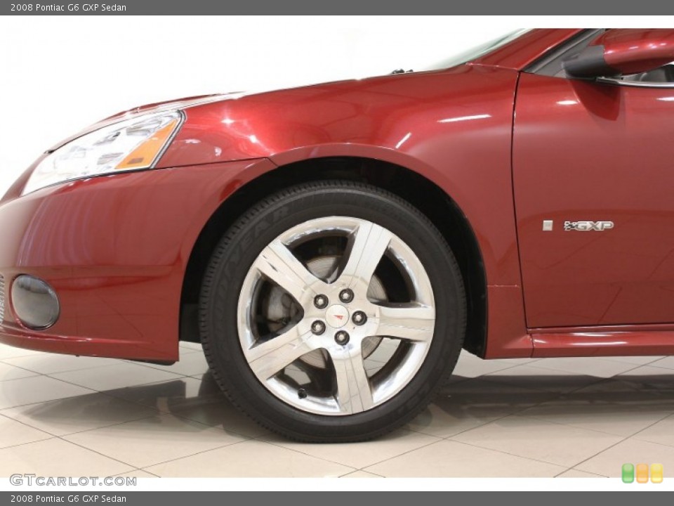 2008 Pontiac G6 GXP Sedan Wheel and Tire Photo #53063003