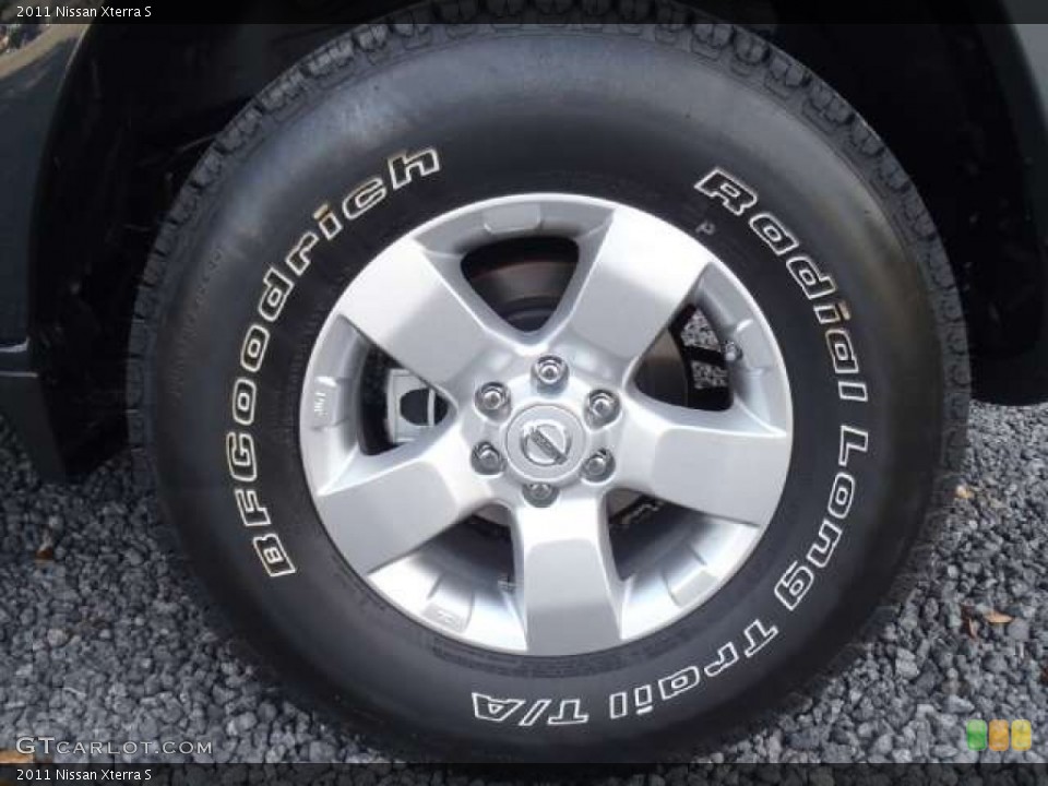 2011 Nissan Xterra S Wheel and Tire Photo #53066719