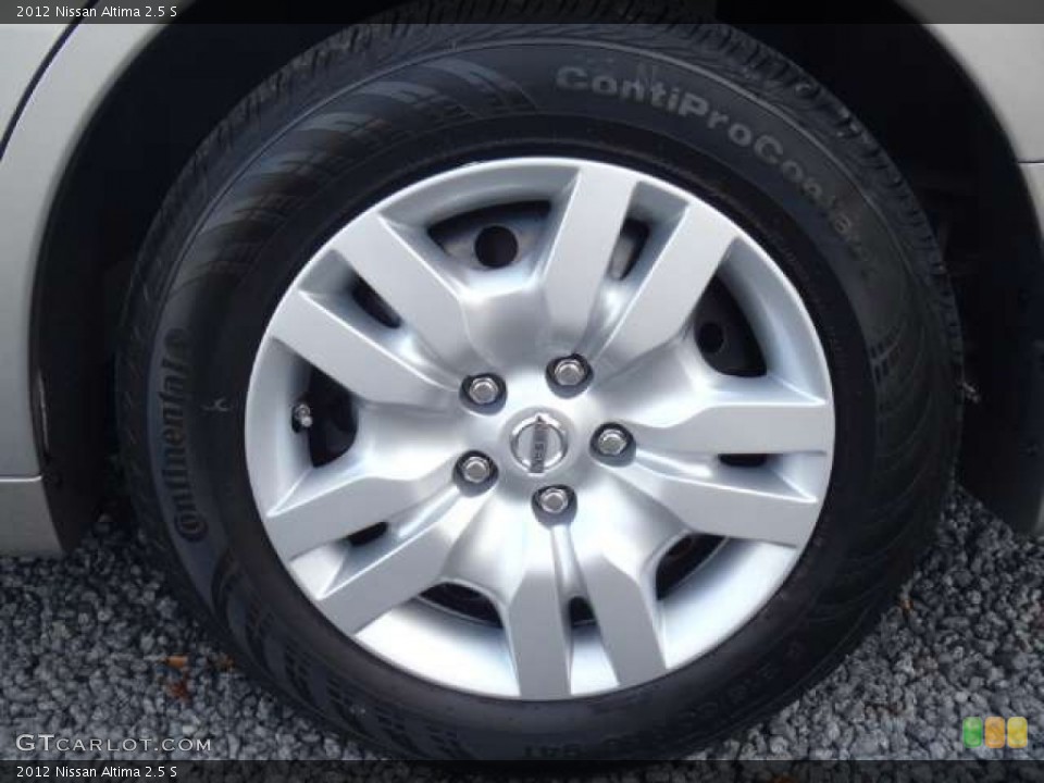2012 Nissan Altima 2.5 S Wheel and Tire Photo #53066968